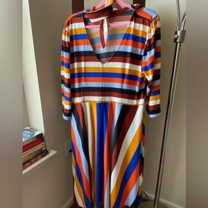 Multi-colored Eloquii dress—never worn!  Size 18